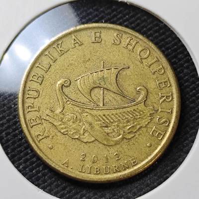 KK钱币收藏小铺   第404期 2月预留时间 周末发货 -  阿尔巴尼亚20列克