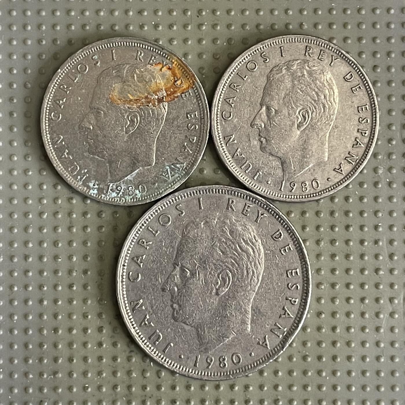 2026年第30场各国散币拍卖（总第180场） 西班牙世界杯纪念币3枚