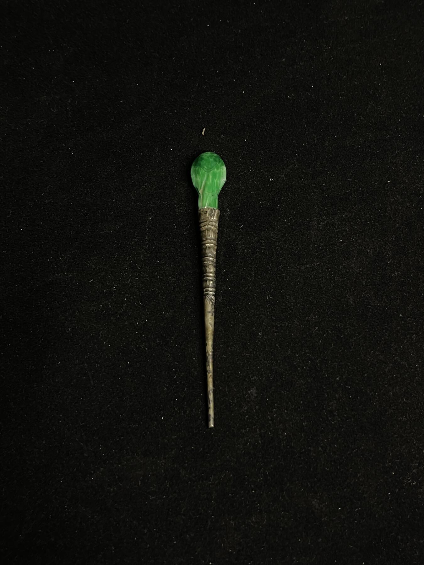 古币专场 清末民国翡翠银簪