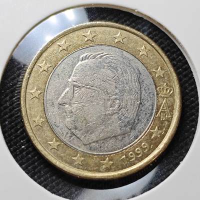 KK钱币收藏小铺   第404期 2月预留时间 周末发货 -  比利时1欧