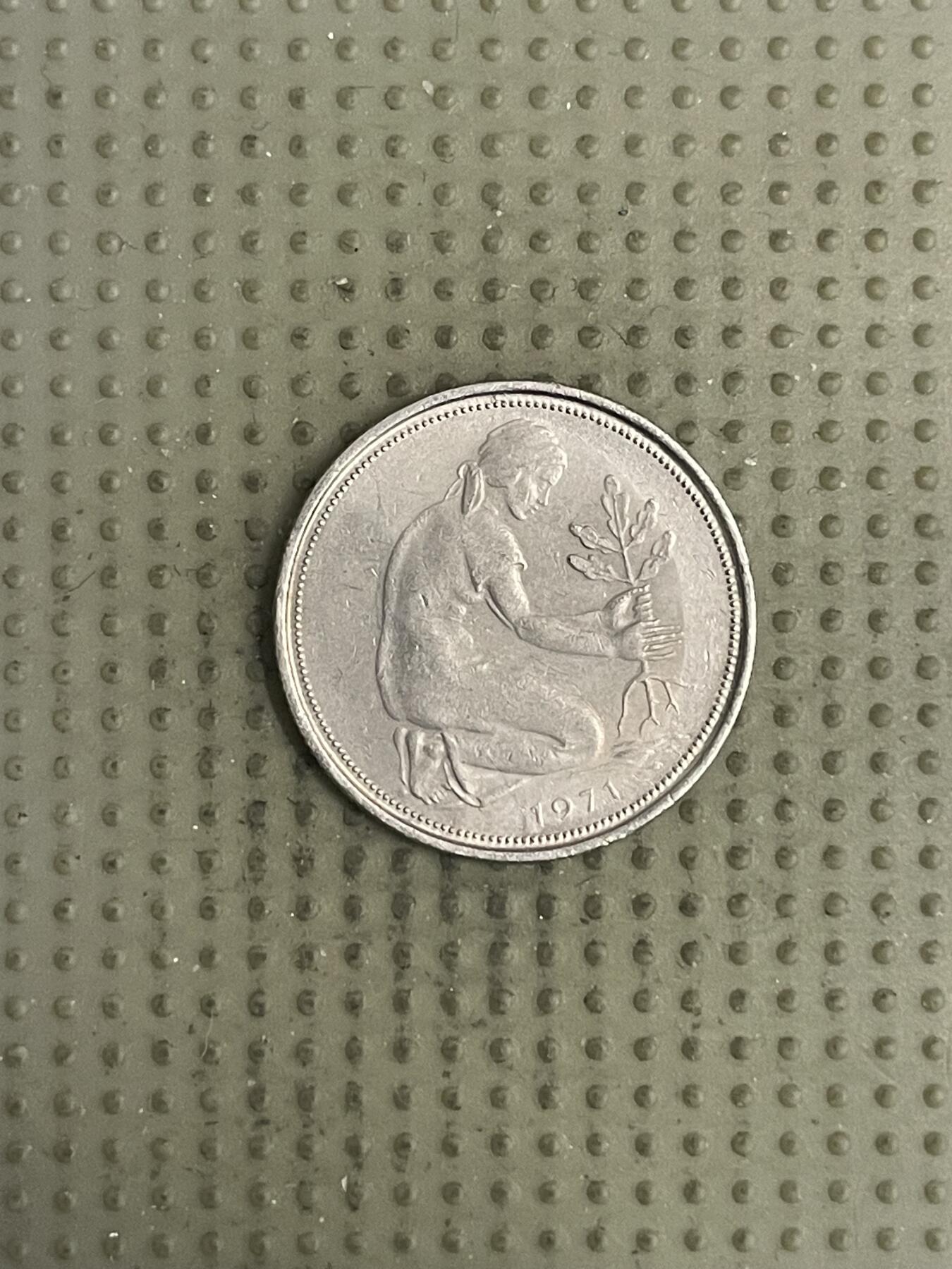 2026年第30场各国散币拍卖（总第180场） 德国1971年50芬尼