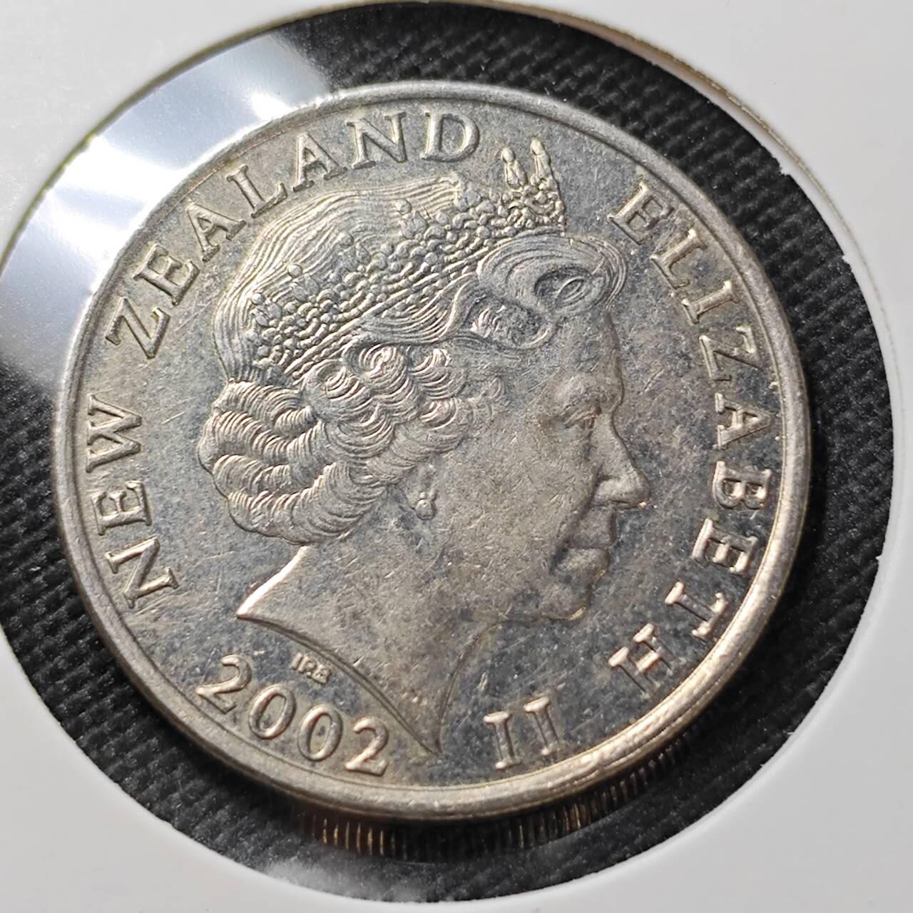 KK钱币收藏小铺   第404期 2月预留时间 周末发货  新西兰大20便士 大版