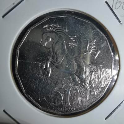 沼泽如烟--第1016场 - 澳大利亚2014年50分纪念币马