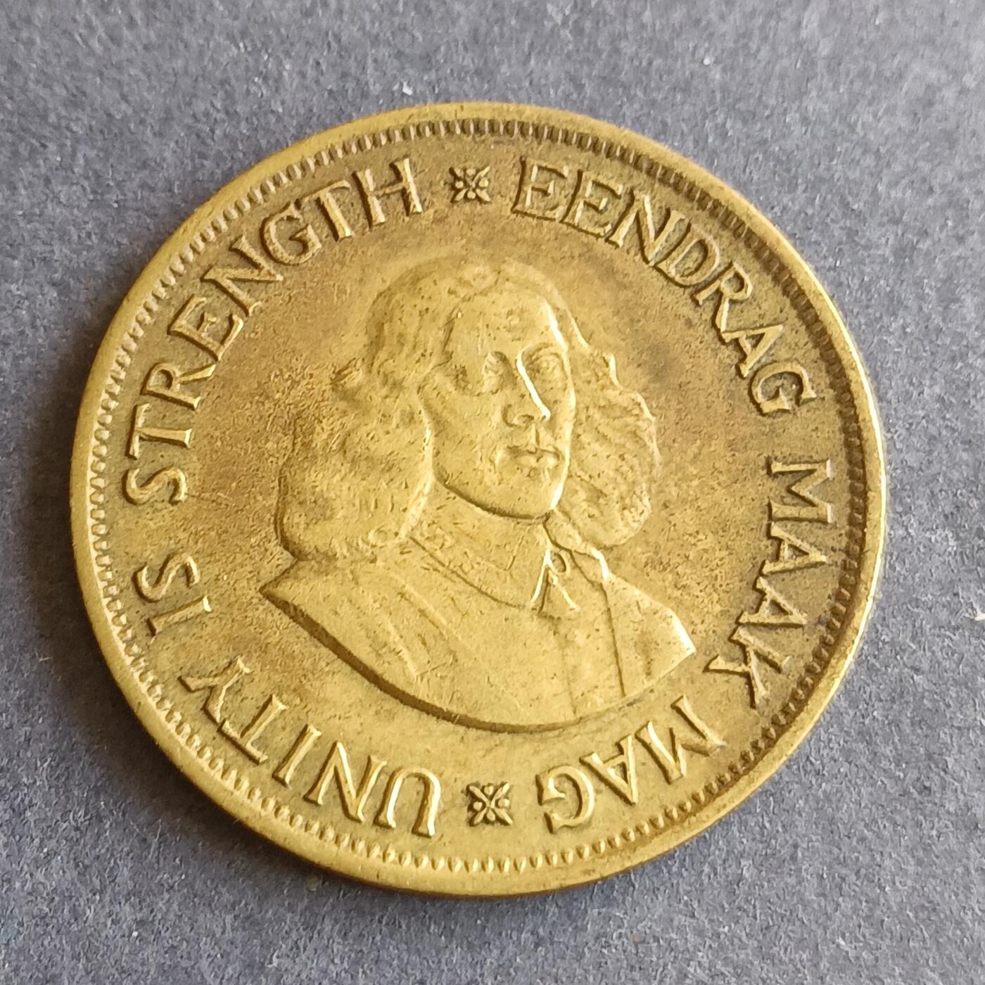 【游宝拍卖】丙午马年第9期 南非1961年1分 开拓者里贝克