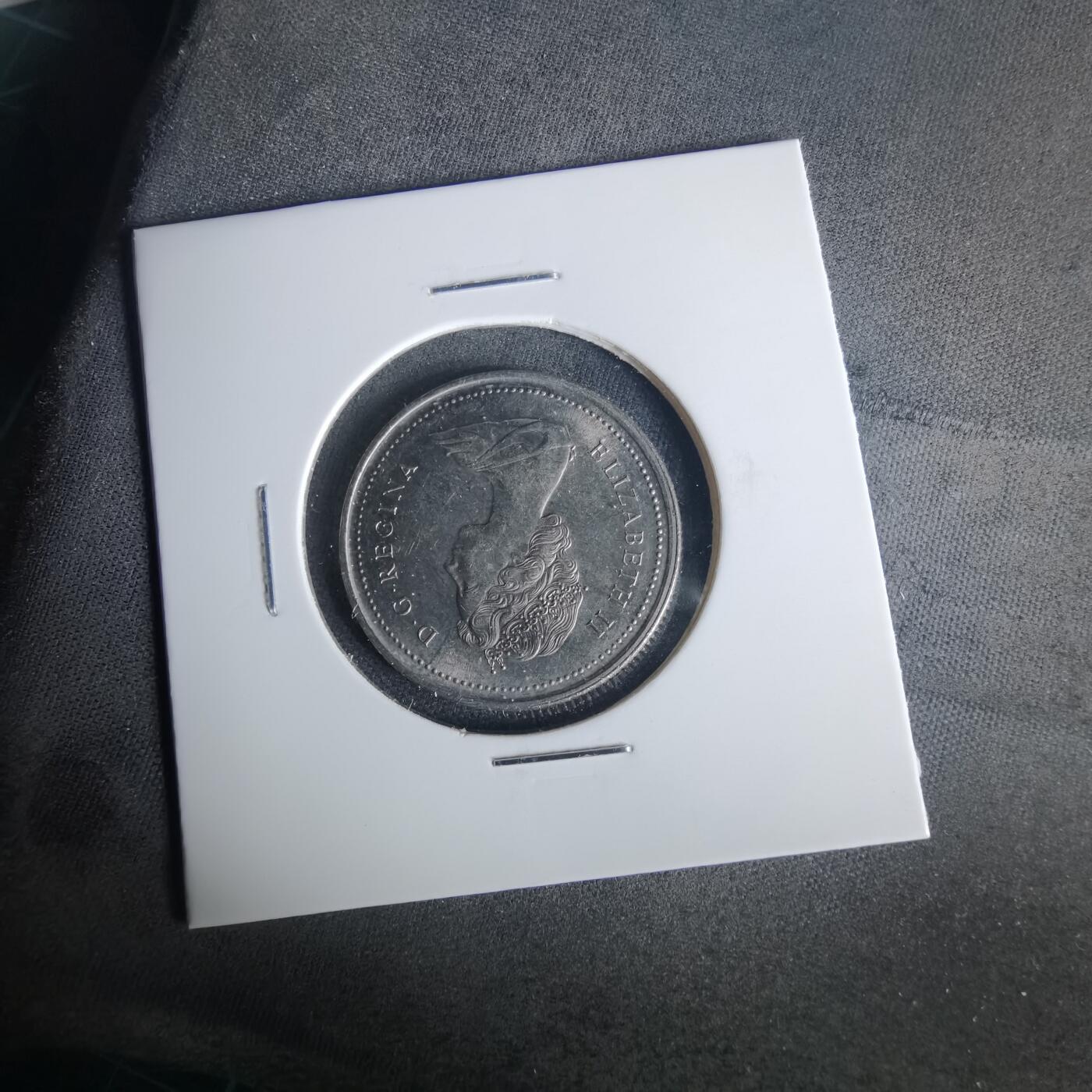 沼泽如烟--第1015场 加拿大1973年25分纪念币