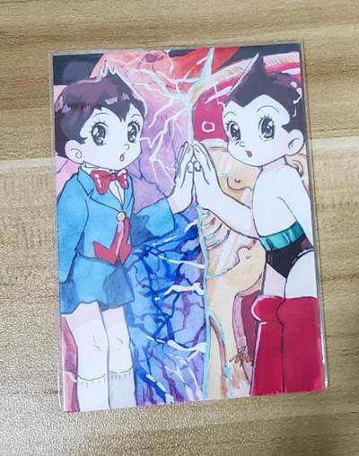 新人福利第一场（限时免佣寄、拍！！支持卡牌、盲盒各类潮玩） - 阿童木手绘卡