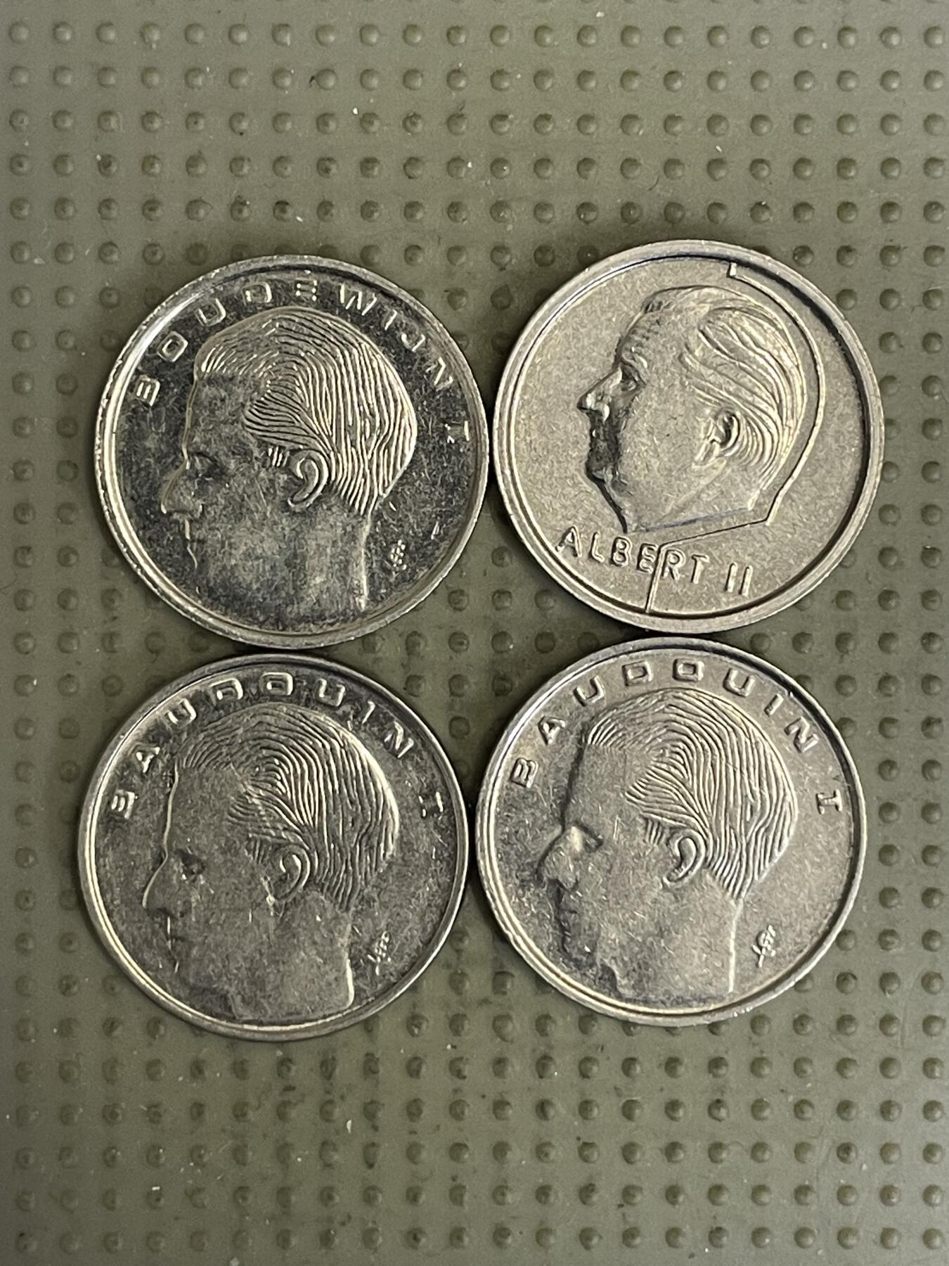 2026年第30场各国散币拍卖（总第180场） 比利时1法郎4枚