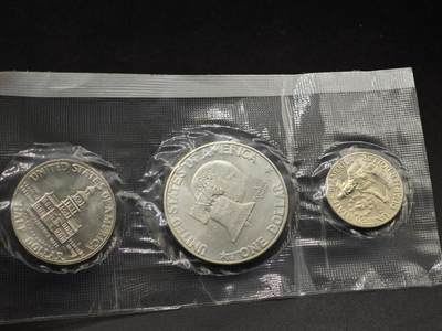 【淘币小摊】实时拍第八百七十九拍   银币套币场    每周一统一发货 - 美国1976年建国200周年银币3枚套塑封