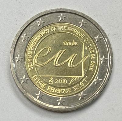 S&S Numismatic世界钱币-拍卖 第122期  - 比利时2010年 欧盟轮值主席国 2欧元双色纪念币