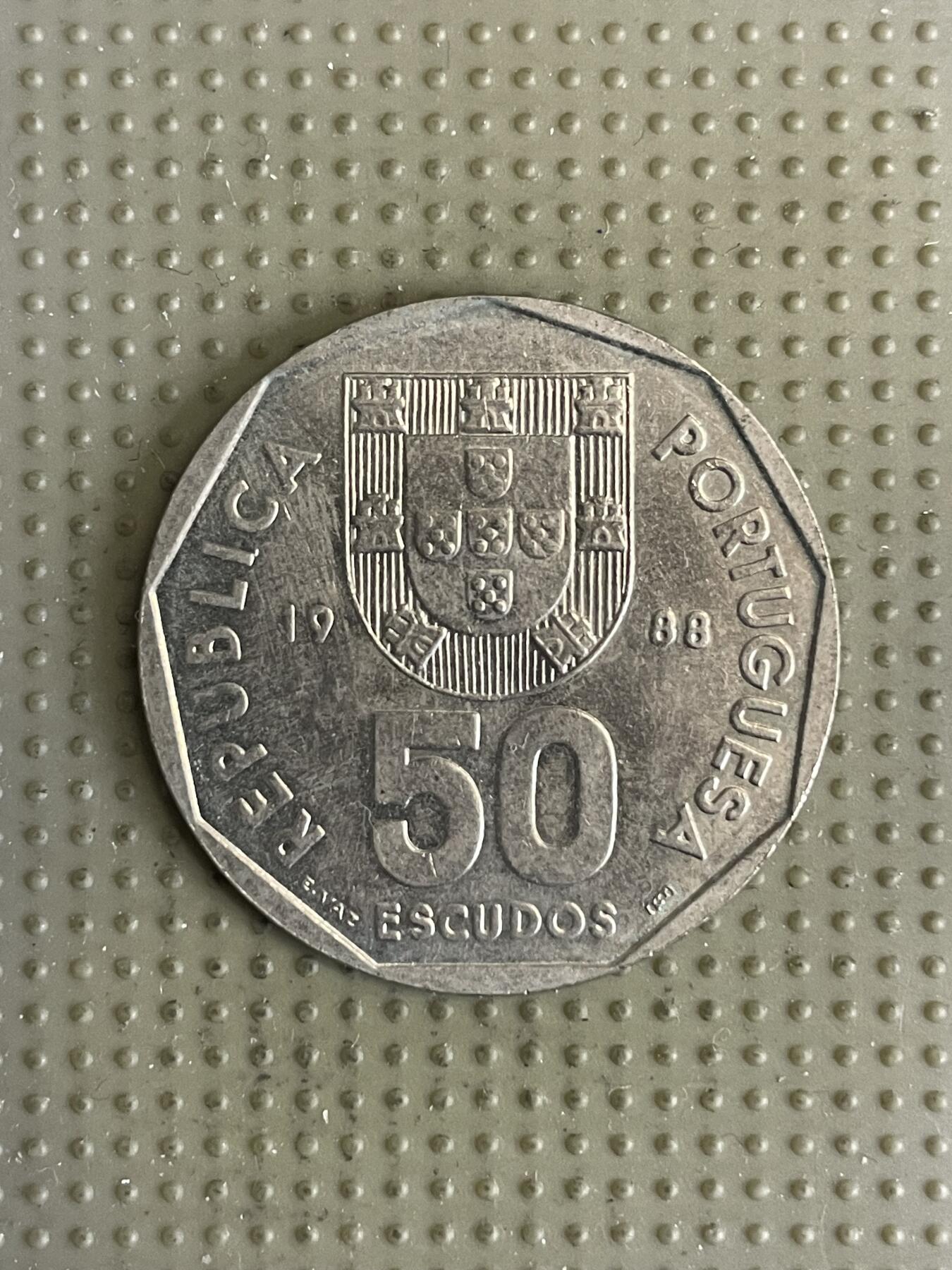 2026年第30场各国散币拍卖（总第180场） 葡萄牙1988年50埃斯库多