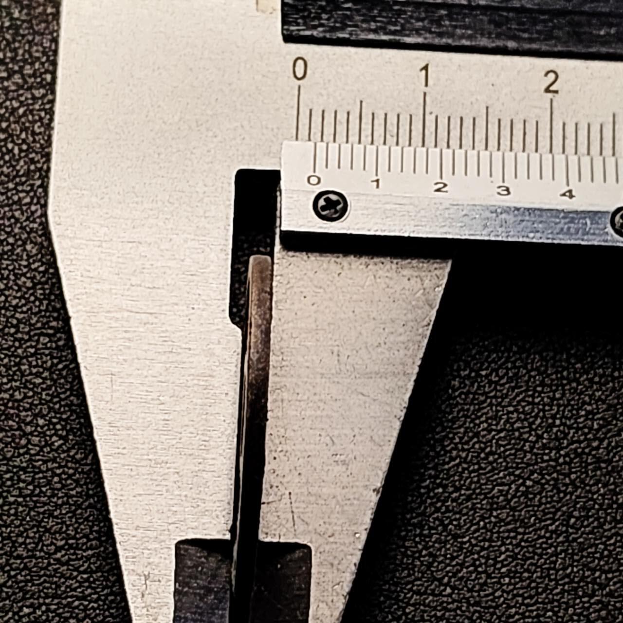 泉币菌-第205场-拍品多 请提前出价 少见 通下星 唐 武德时期 直边 开元通宝 背下月 25.1×1.2mm