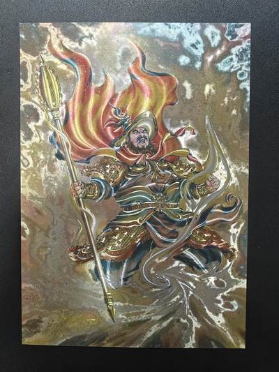 天玑星卡拍第177期《3.9周一截拍》持续收拍收评中 满赠卡需备注 - 百里卡牌 港漫水浒 A4 粗闪大卡 霹雳火秦明 246/396 直角卡难免瑕疵介意勿拍