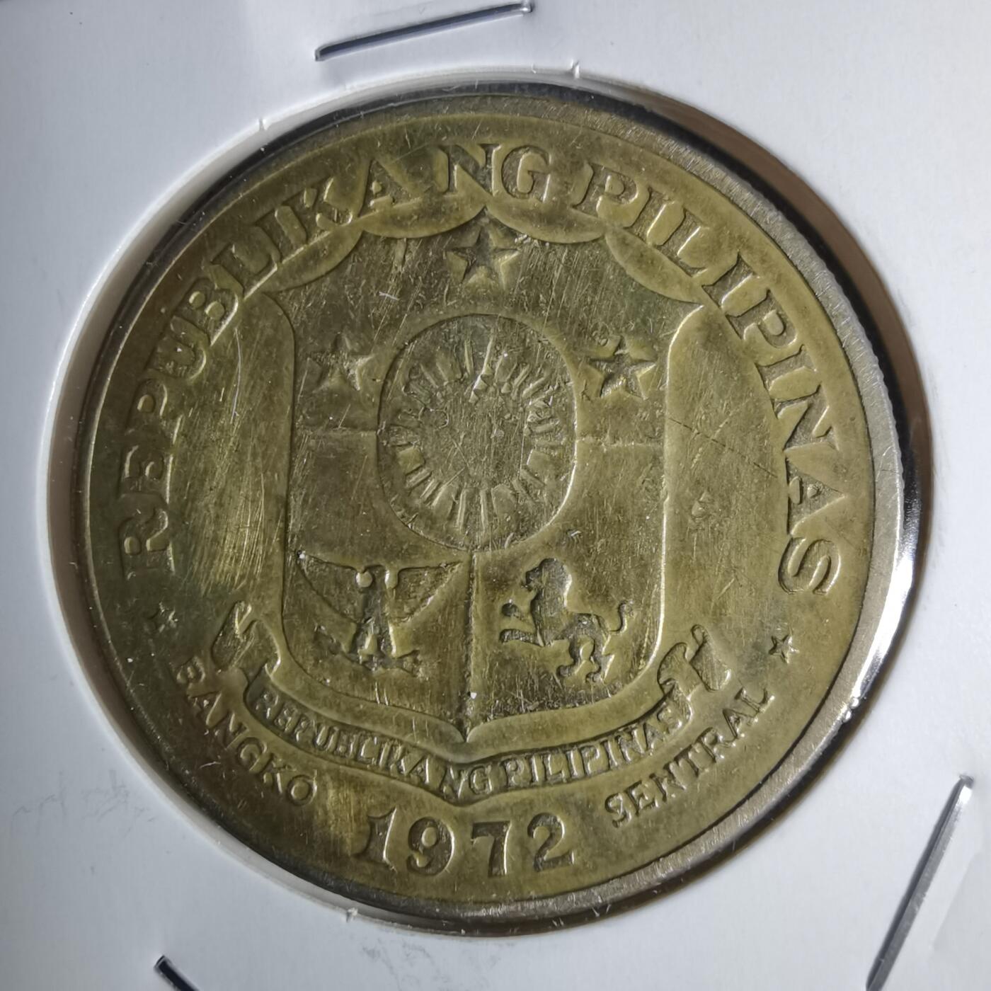 沼泽如烟--第1016场 菲律宾1972年1比索