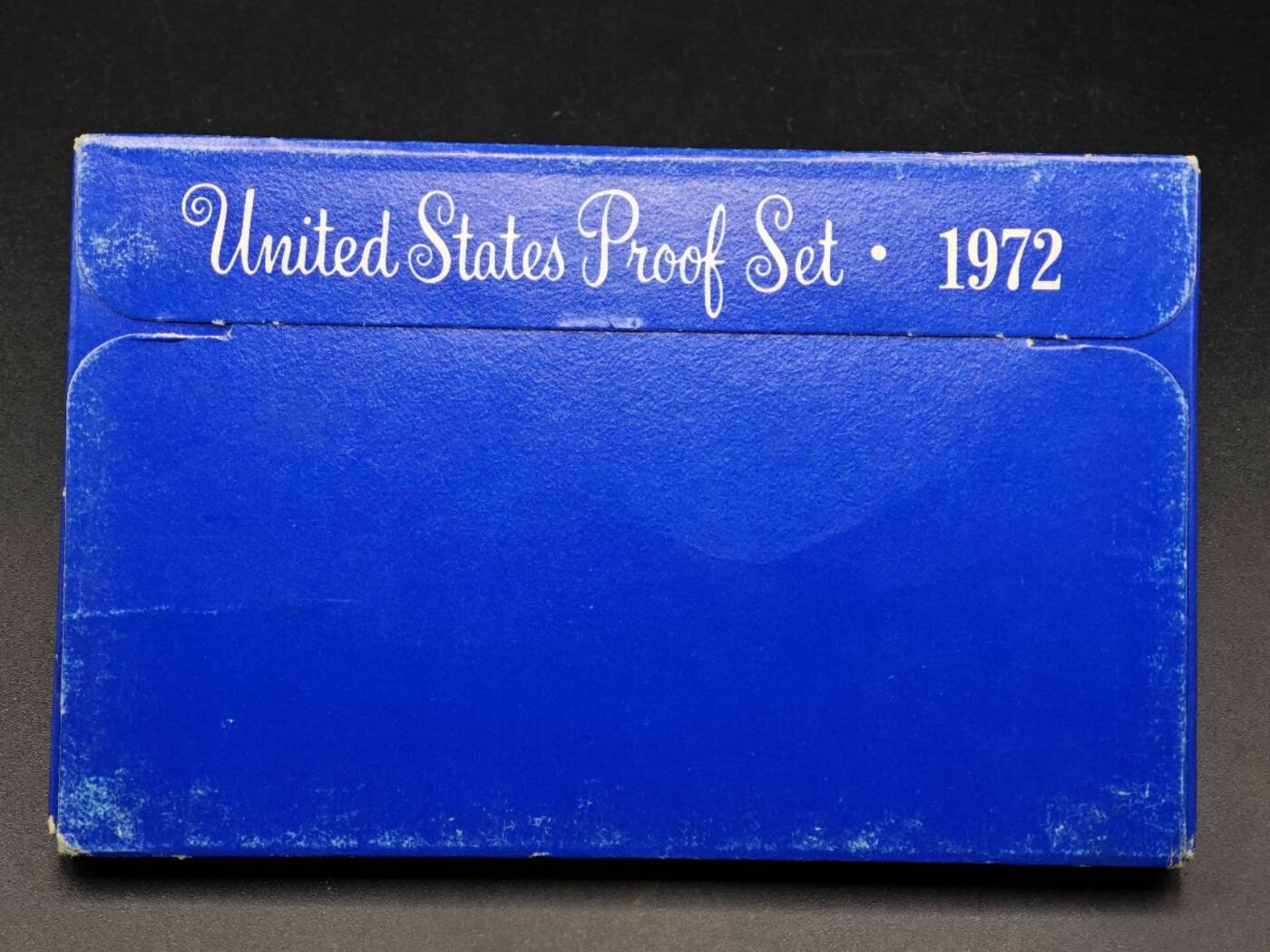 【淘币小摊】实时拍第八百七十九拍   银币套币场    每周一统一发货 美国1972年精制套币