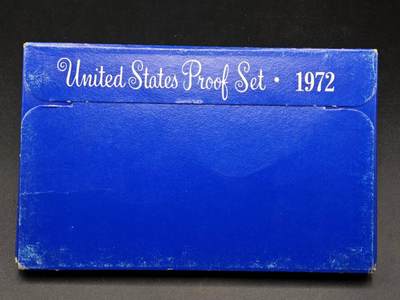 【淘币小摊】实时拍第八百七十九拍   银币套币场    每周一统一发货 - 美国1972年精制套币