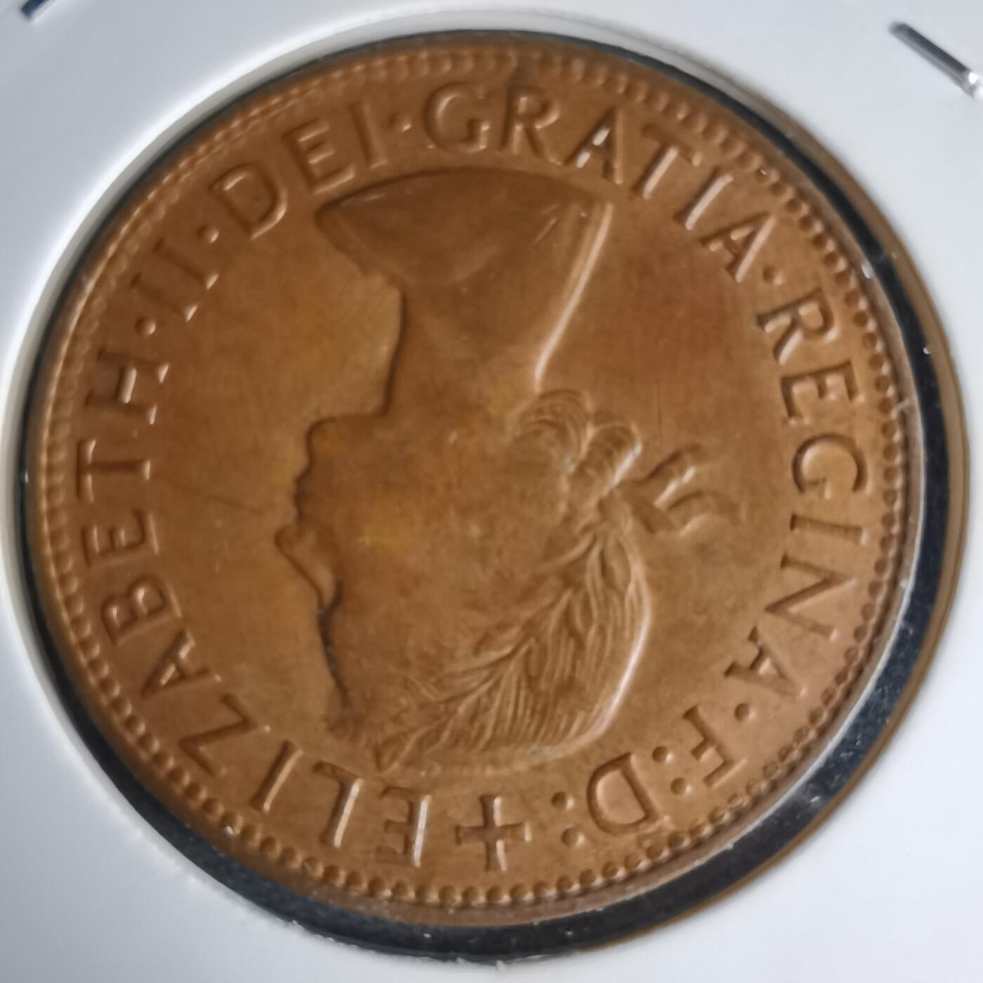 沼泽如烟--第1016场 澳大利亚1964年1便士