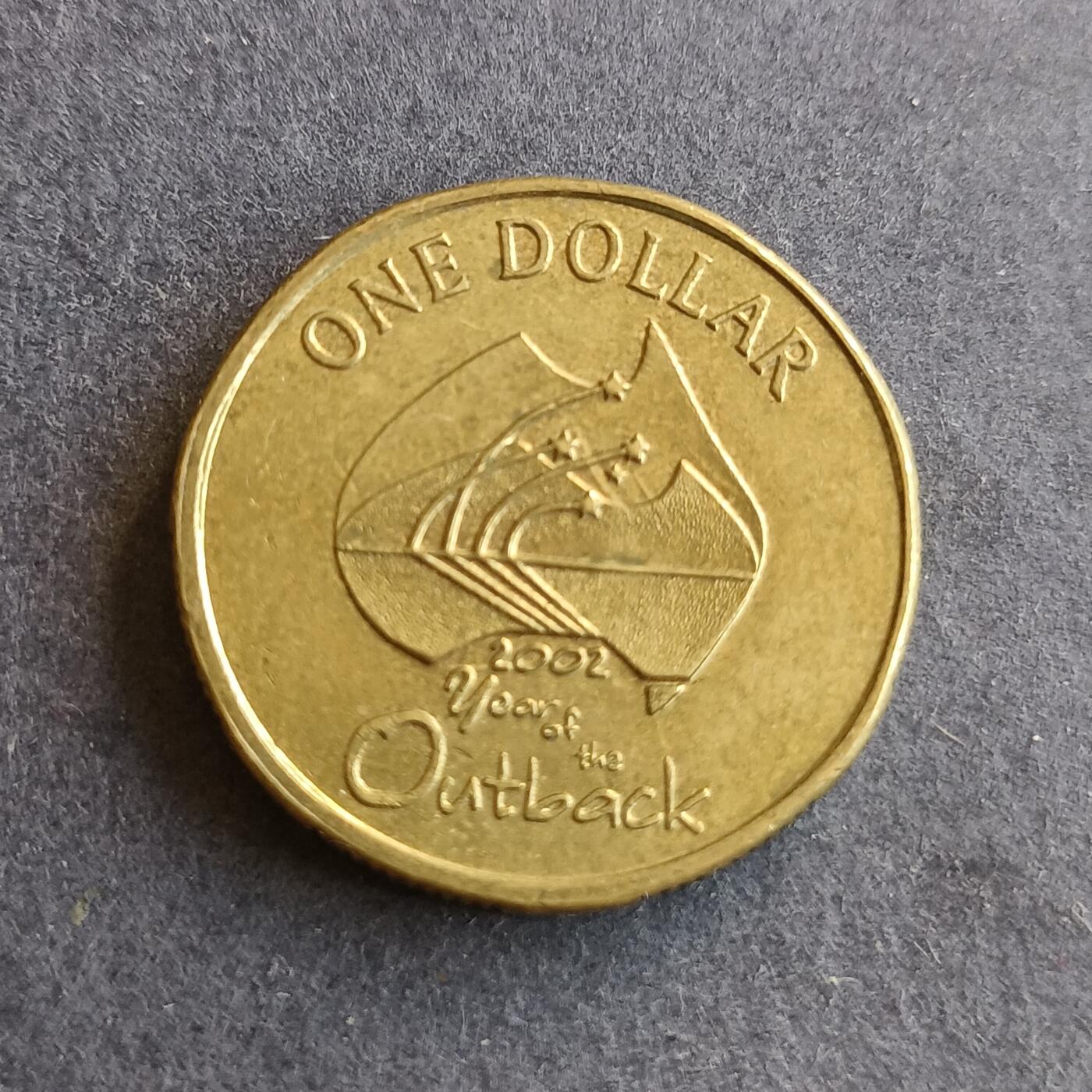 【游宝拍卖】丙午马年第9期 澳大利亚2002年1澳元纪念币