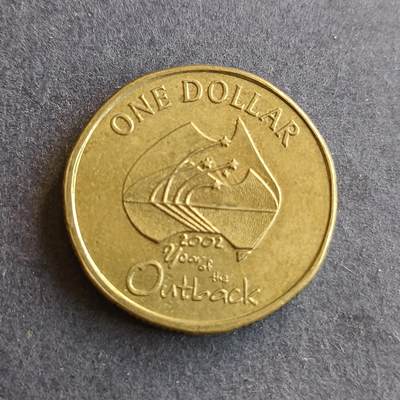 【游宝拍卖】丙午马年第9期 - 澳大利亚2002年1澳元纪念币