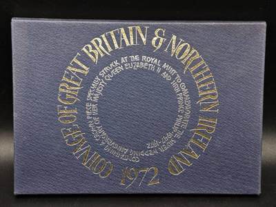 【淘币小摊】实时拍第八百七十九拍   银币套币场    每周一统一发货 - 英国1972年精制套币