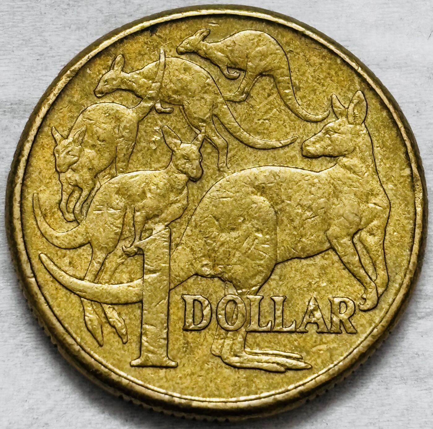 文馨钱币收藏第 296 场，长期接代拍业务 2011 年澳大利亚一元