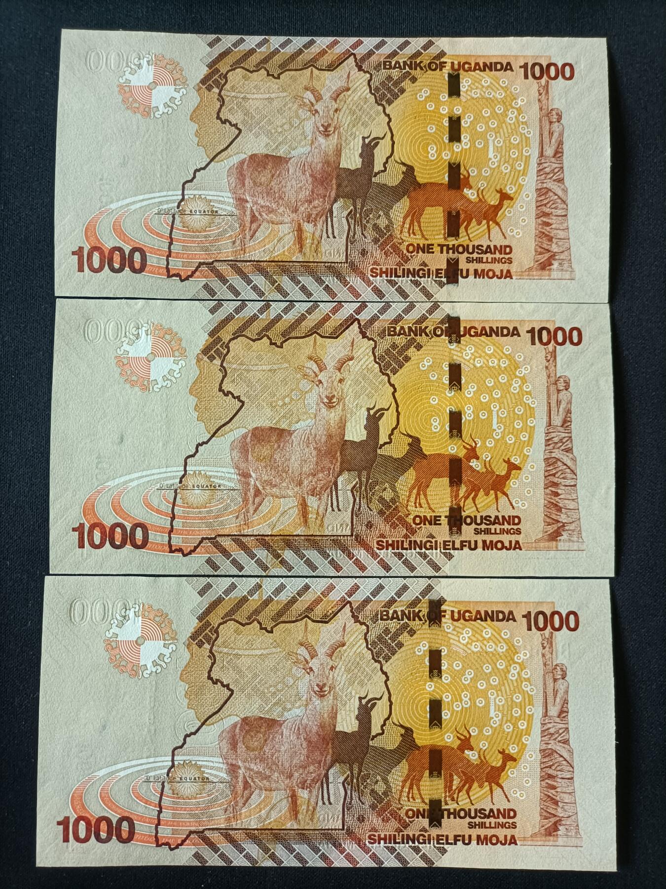 【游宝拍卖】丙午马年第9期 乌干达2013/14年 6张 UNC/UNC-