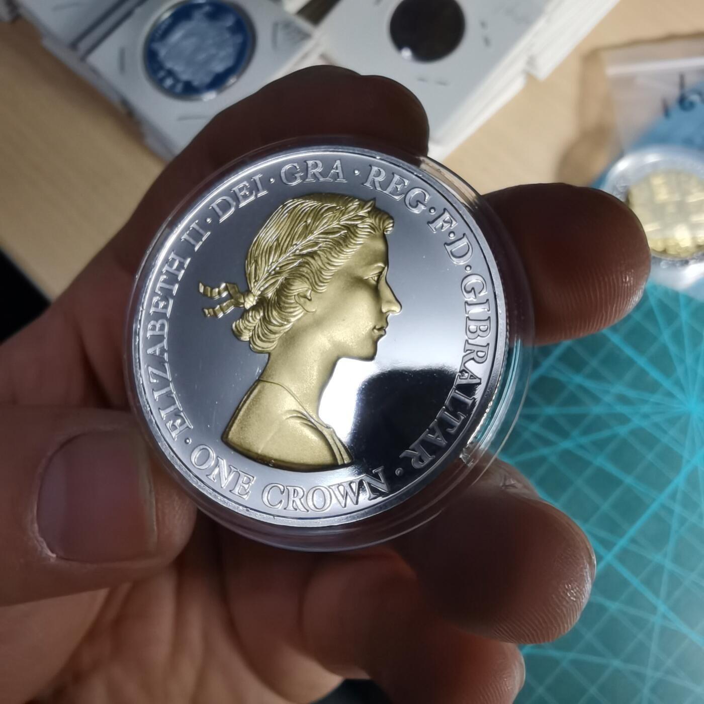 沼泽如烟--第1016场 直布罗陀2016年纪念币