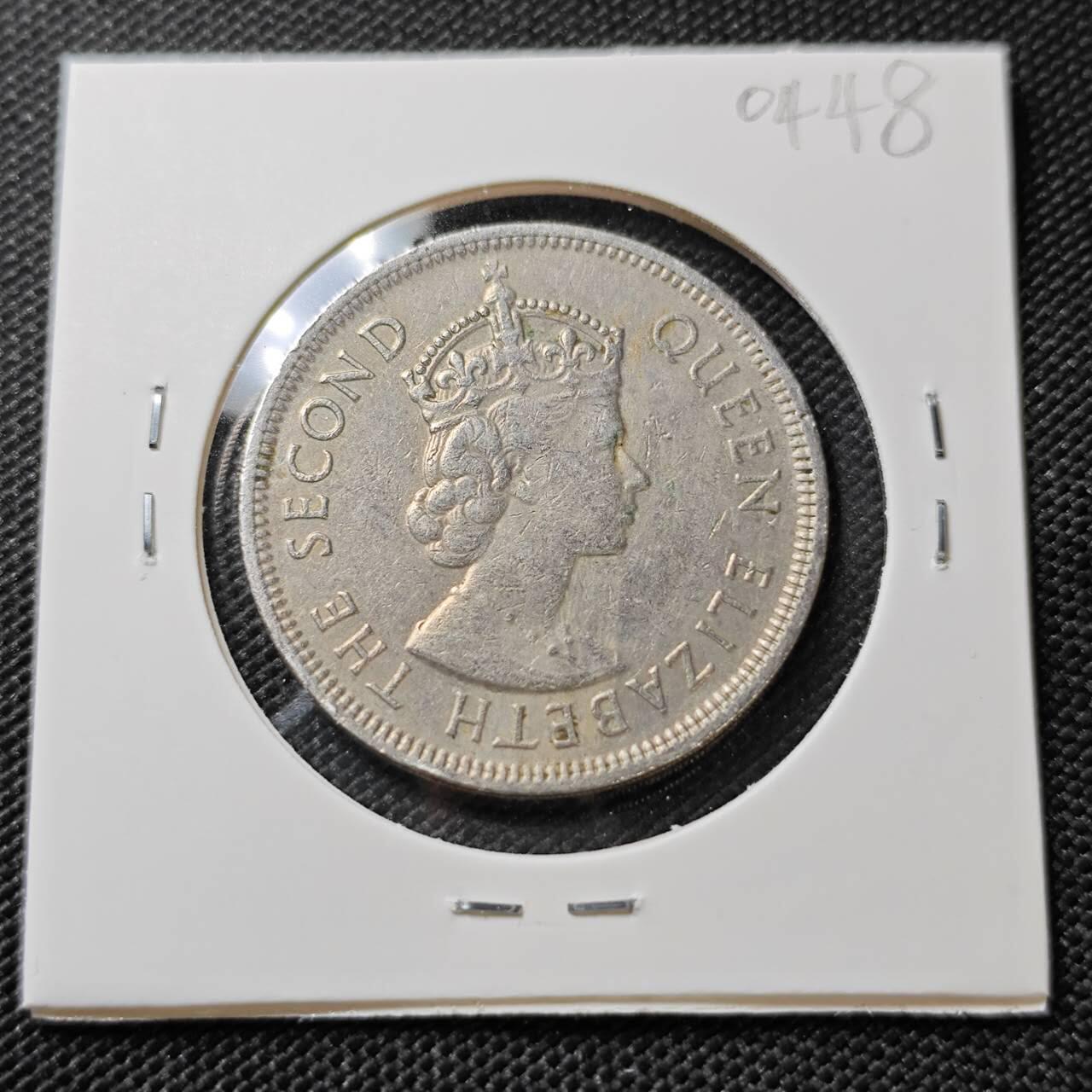 KK钱币收藏小铺   第404期 2月预留时间 周末发货  1975英属塞浦路斯1卢比