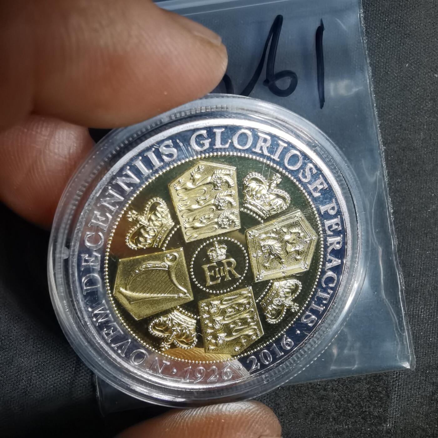 沼泽如烟--第1016场 直布罗陀2016年纪念币