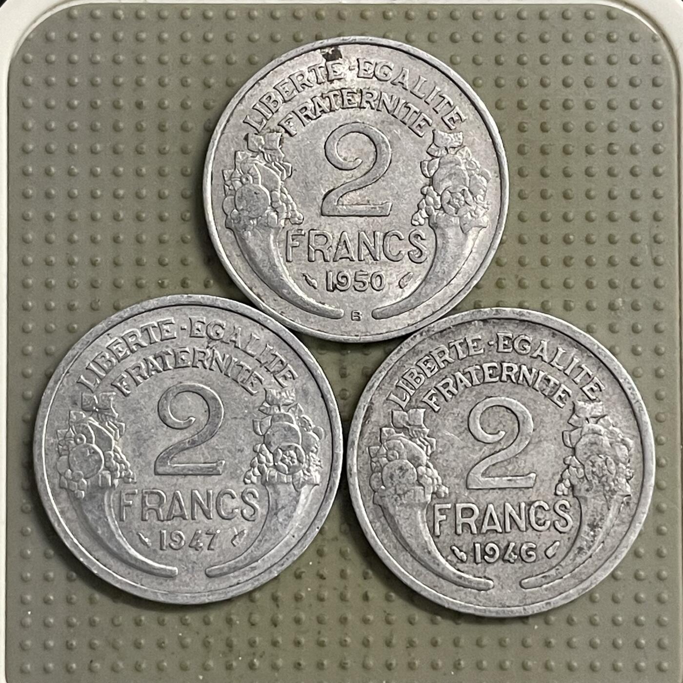 2026年第30场各国散币拍卖（总第180场） 法国2法郎3枚