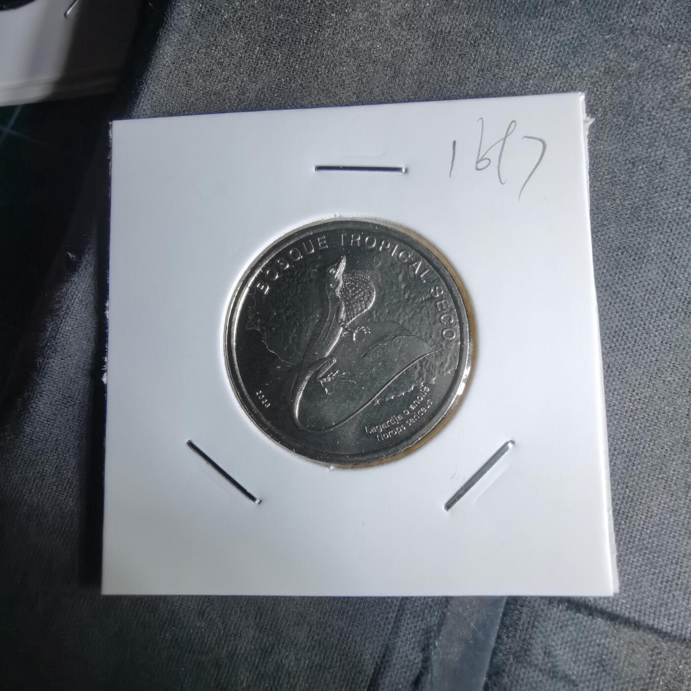 沼泽如烟--第1016场 哥斯达黎加2023年50分纪念币