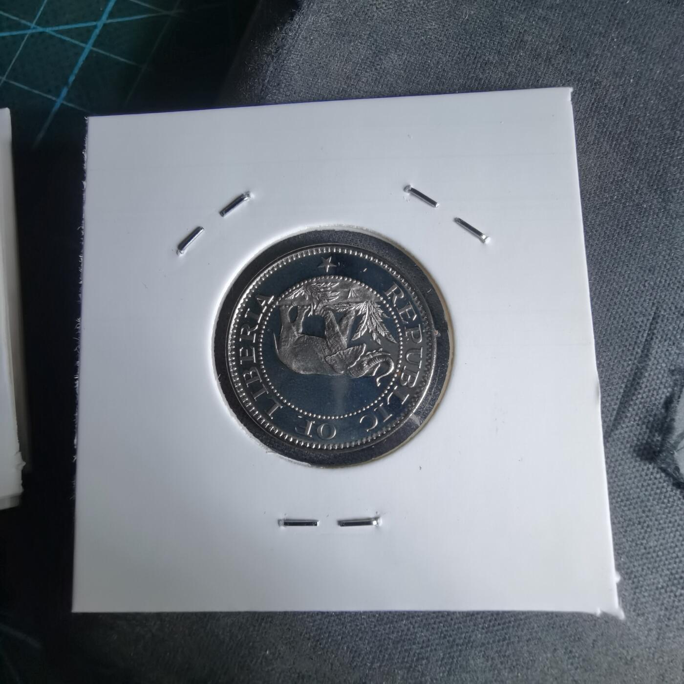 沼泽如烟--第1016场 利比里亚1978年5分精制币