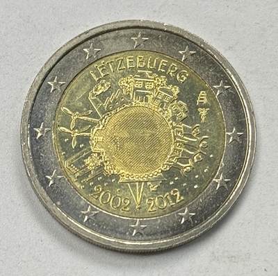 S&S Numismatic世界钱币-拍卖 第122期  - 卢森堡2012年 欧元区10周年 2欧元双色纪念币 幻影