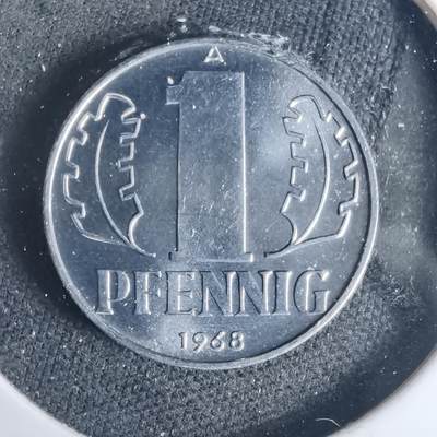 沼泽如烟--第1015场 - 东德1968年1芬尼