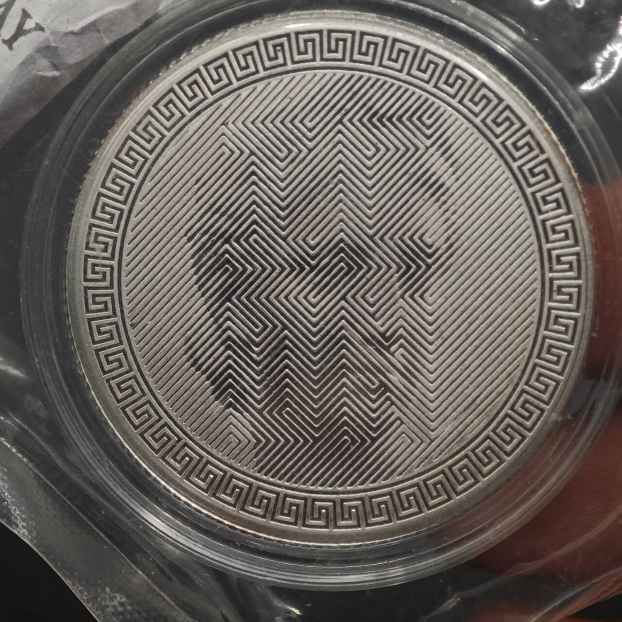 【淘币小摊】实时拍第八百七十九拍   银币套币场    每周一统一发货 托克劳2020年5元类精制一盎司银币 戴安娜-ICON 发行量：3万