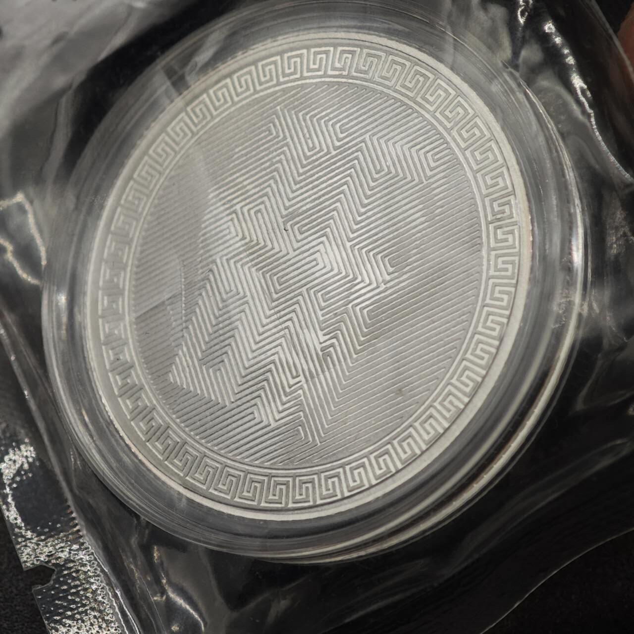 【淘币小摊】实时拍第八百七十九拍   银币套币场    每周一统一发货 托克劳2020年5元类精制一盎司银币 戴安娜-ICON 发行量：3万