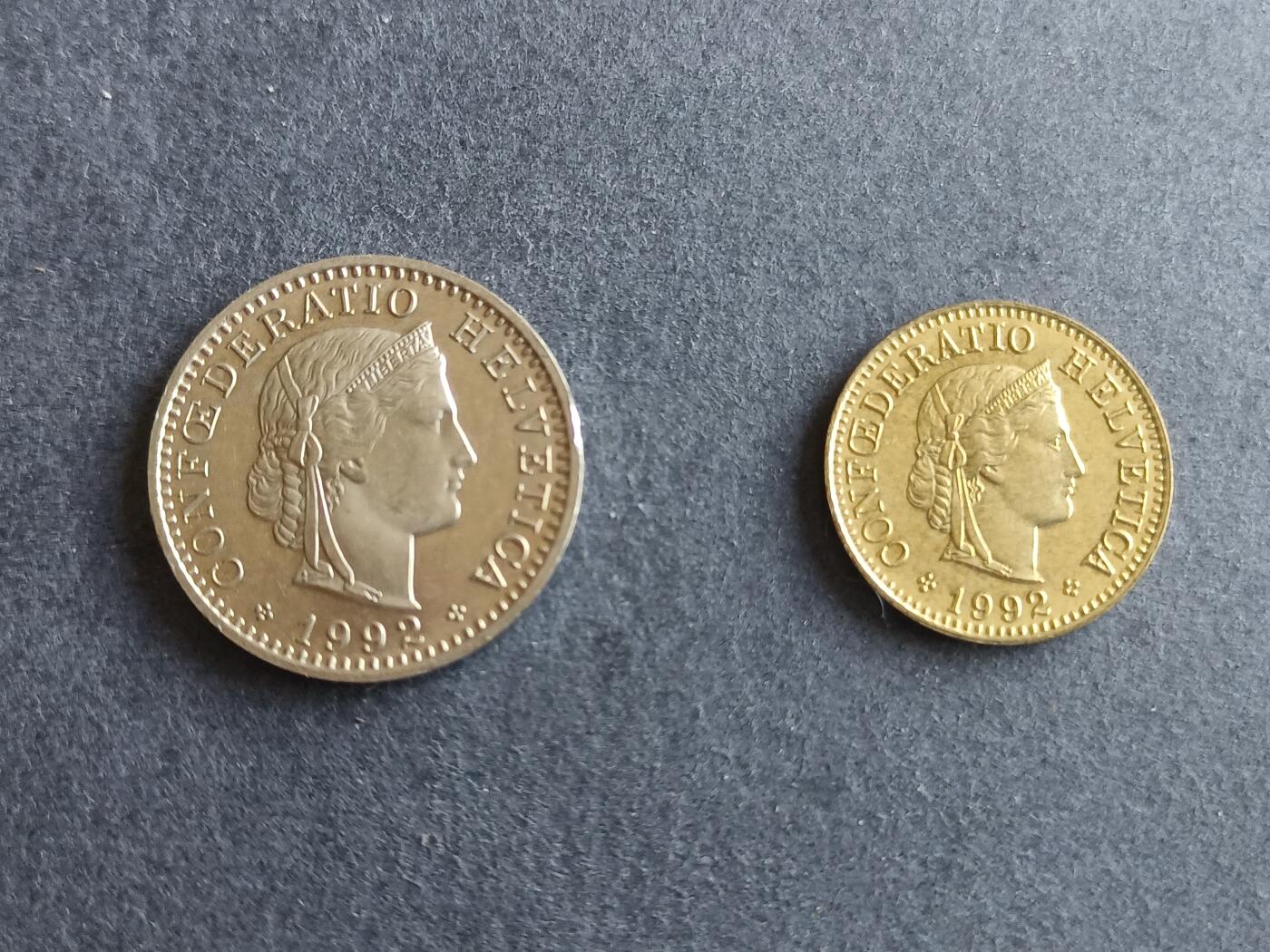 【游宝拍卖】丙午马年第9期 瑞士2012年 20分 5分