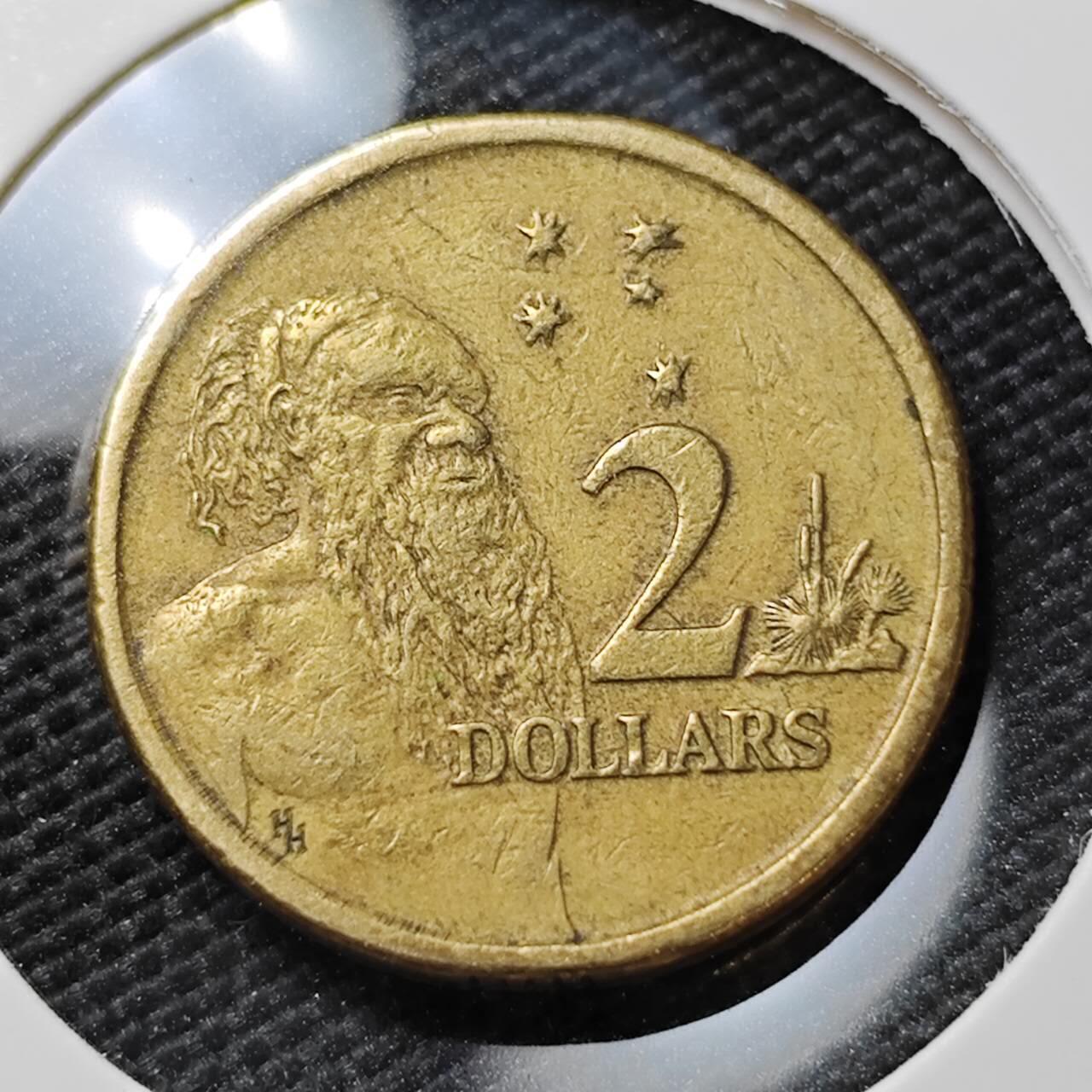 KK钱币收藏小铺   第404期 2月预留时间 周末发货  澳大利亚2元