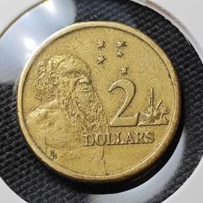 KK钱币收藏小铺   第404期 2月预留时间 周末发货 -  澳大利亚2元