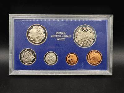 【淘币小摊】实时拍第八百七十九拍   银币套币场    每周一统一发货 - 澳大利亚1984年6枚精制套币