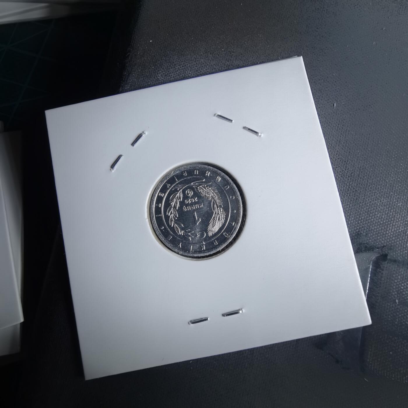 沼泽如烟--第1016场 土耳其2020年1库鲁小鸟系列纪念币