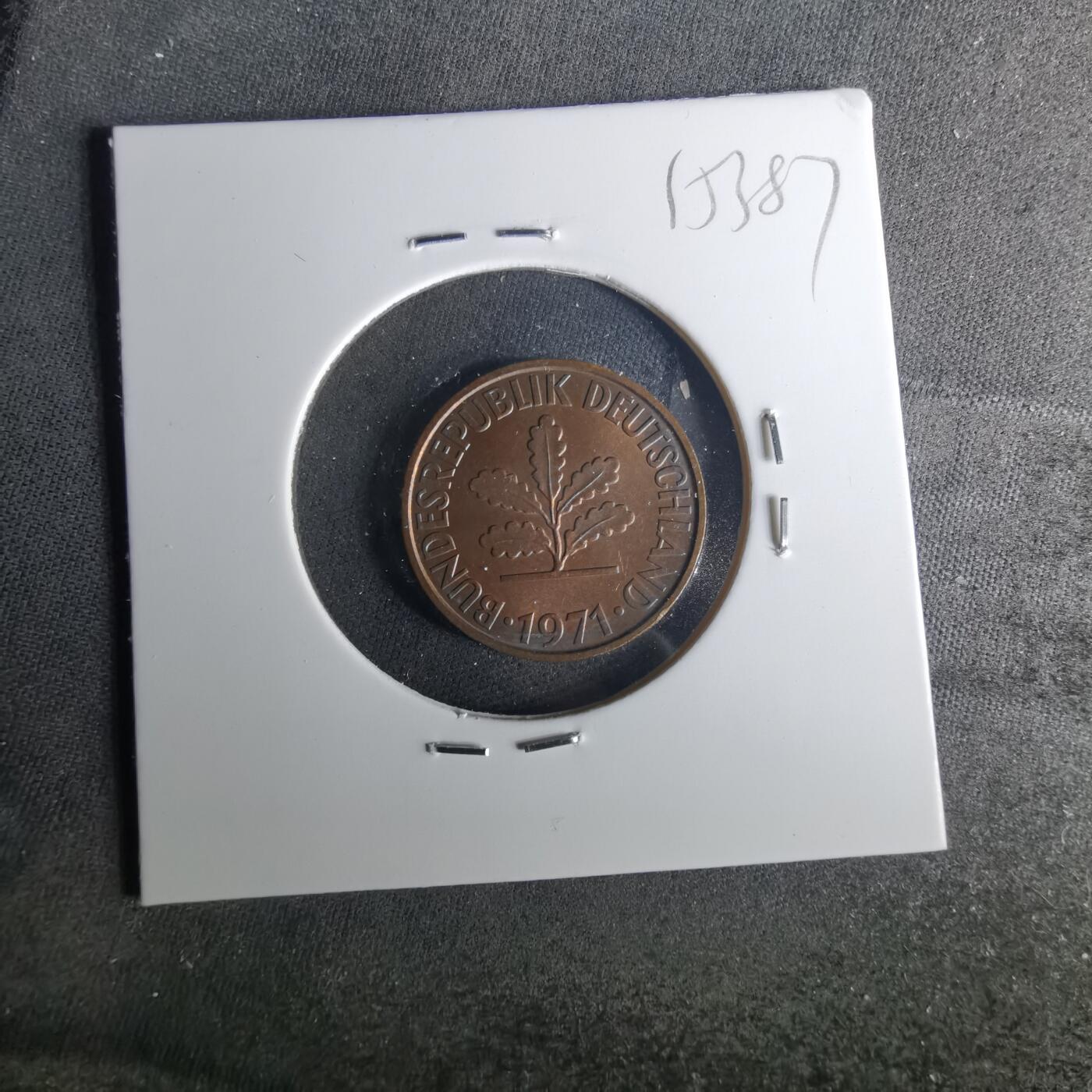 沼泽如烟--第1015场 德国1971年2芬尼