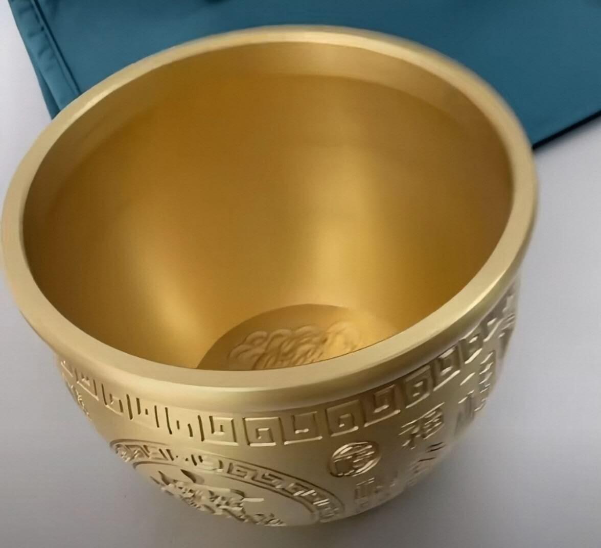 全铜招财百福缸