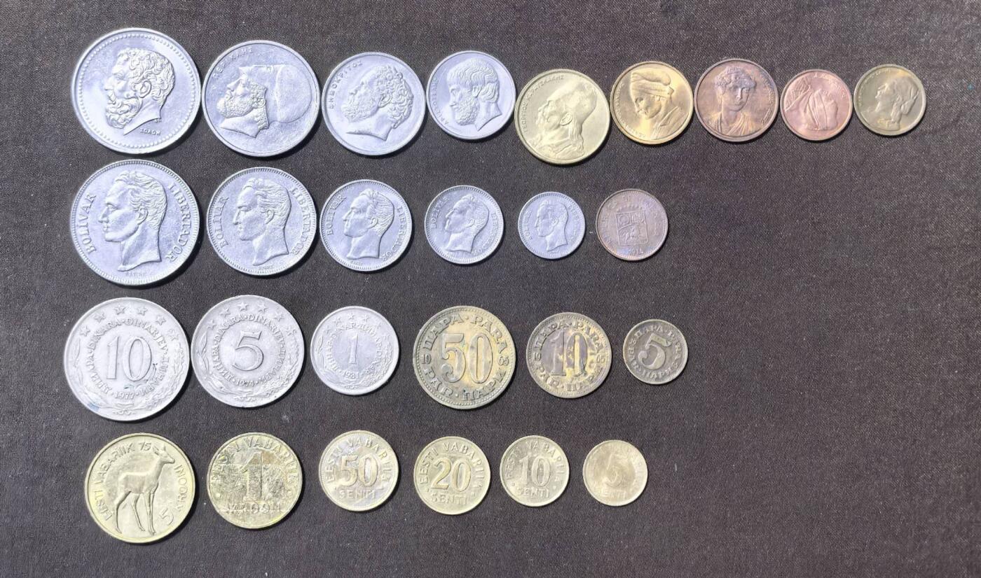 北京马甸外国币专卖第148期，非贵金属外国流通币，纪念币币，中国早期纪念币专场，陆续上拍，欢迎关注