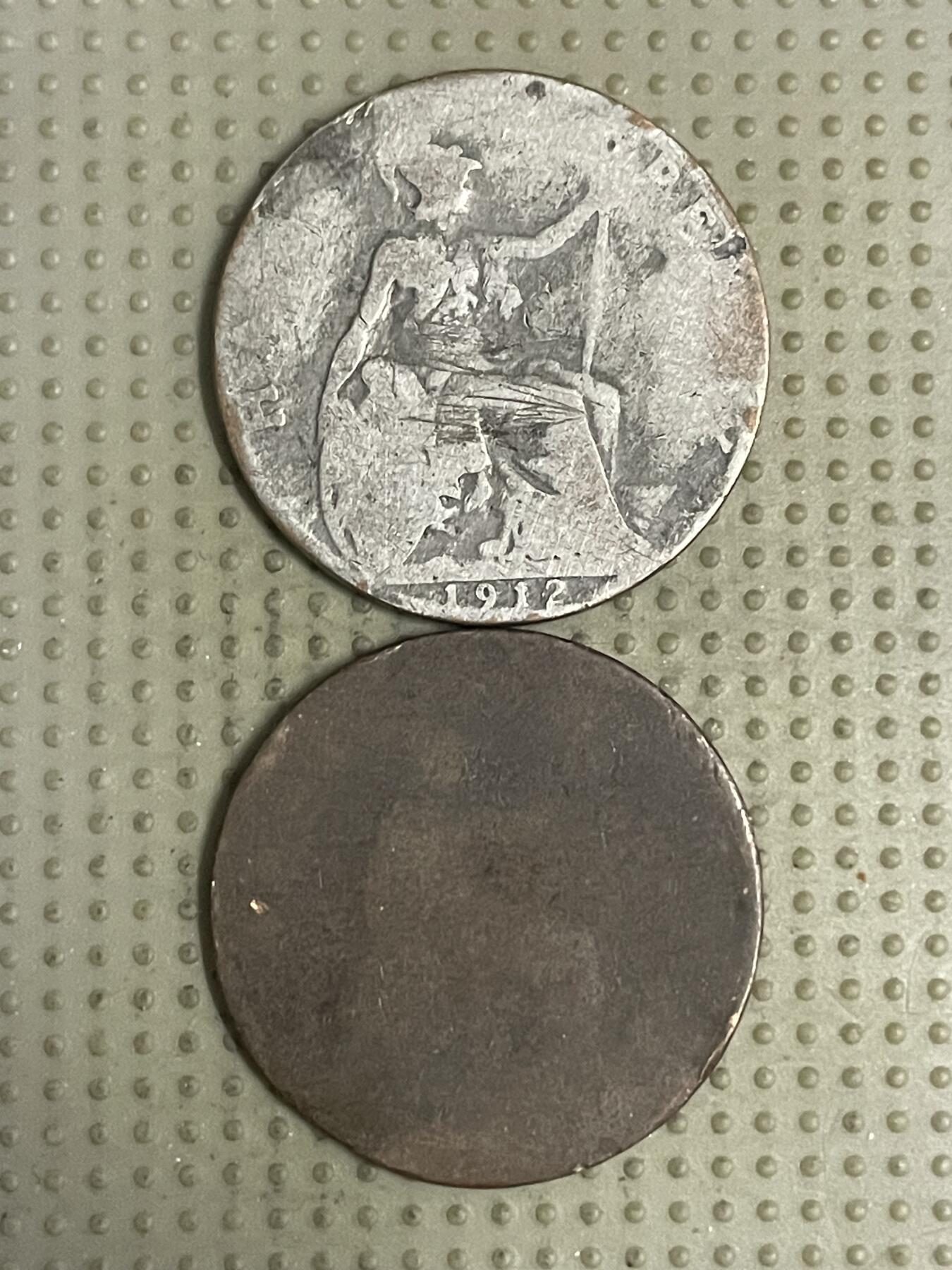 2026年第30场各国散币拍卖（总第180场） 英国半便士2枚