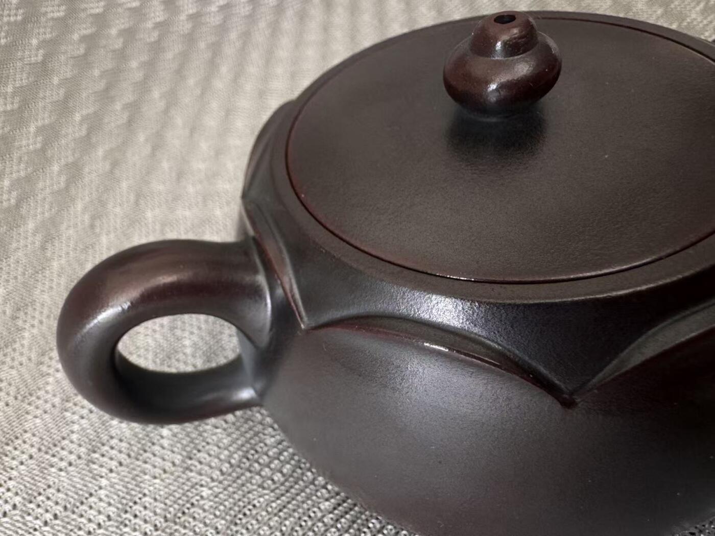 零元拍：原矿紫砂莲花井栏茶壶（220CC左右）