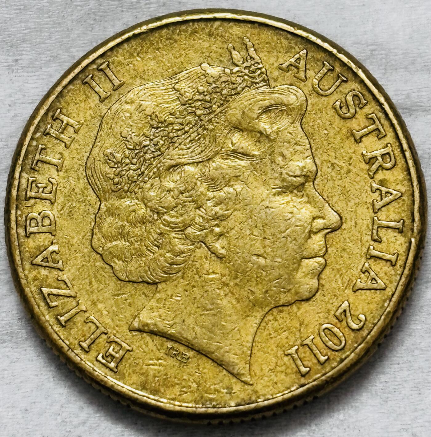 文馨钱币收藏第 296 场，长期接代拍业务 2011 年澳大利亚一元