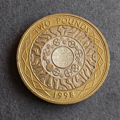 【游宝拍卖】丙午马年第9期 - 英国1998年2镑