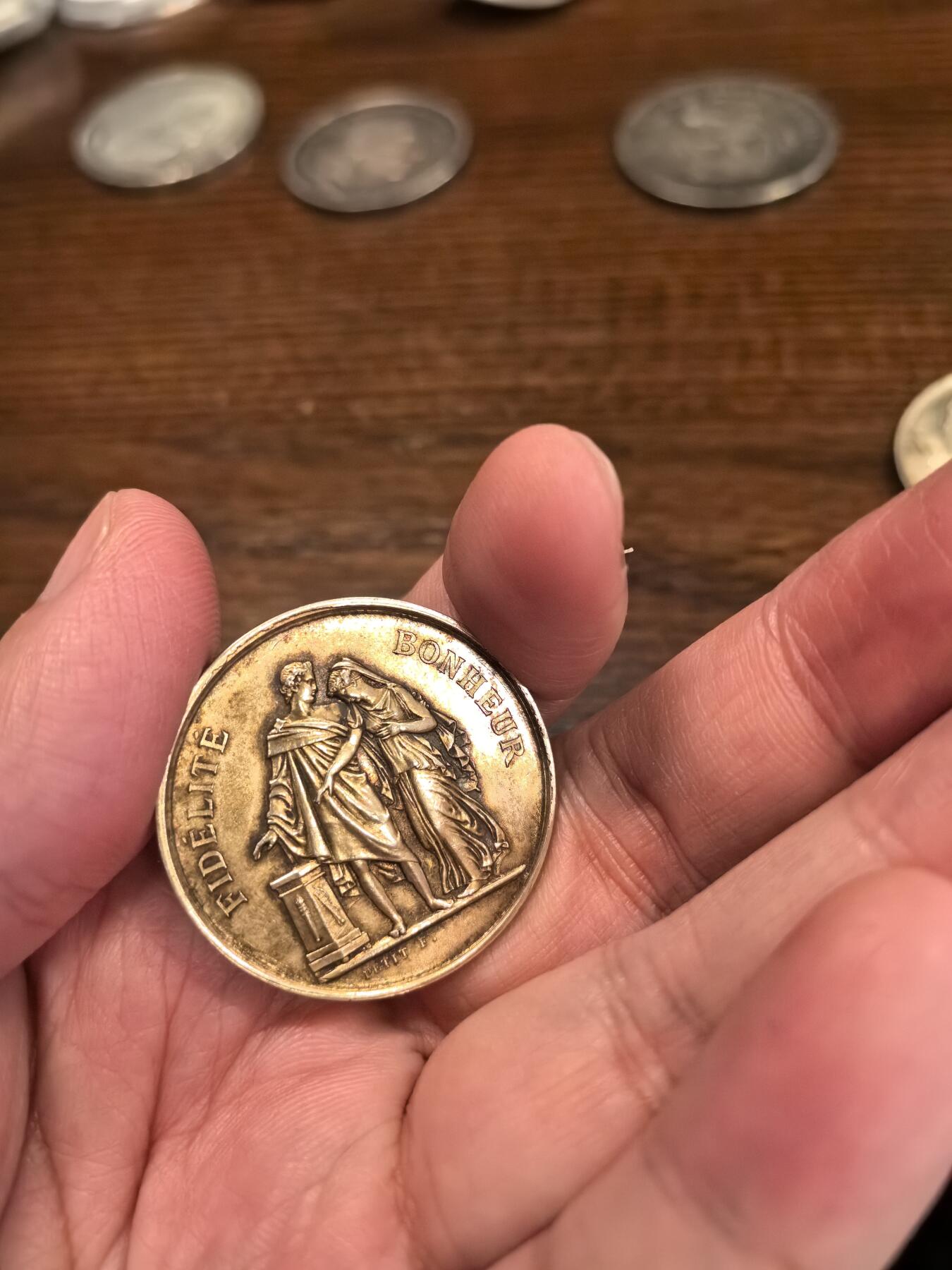 欧洲微章、铜章、银章和银币第三场 欧洲结婚章