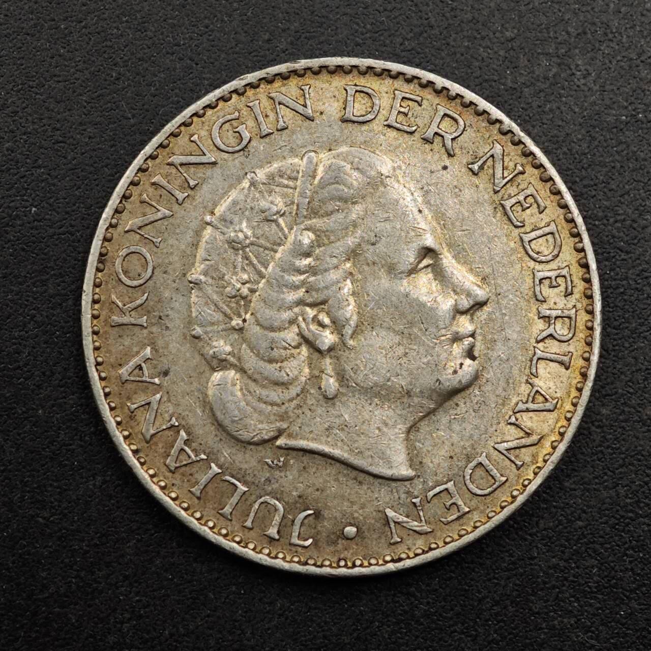 【淘币小摊】实时拍第八百七十九拍   银币套币场    每周一统一发货 荷兰1955年1盾银币