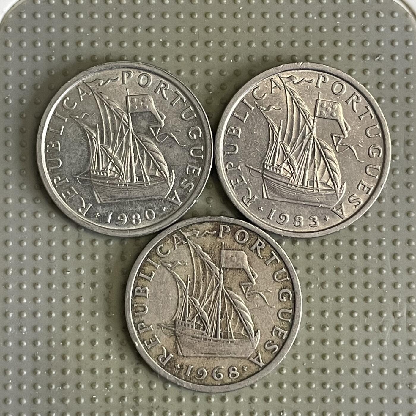 2026年第30场各国散币拍卖（总第180场） 葡萄牙5埃斯库多3枚